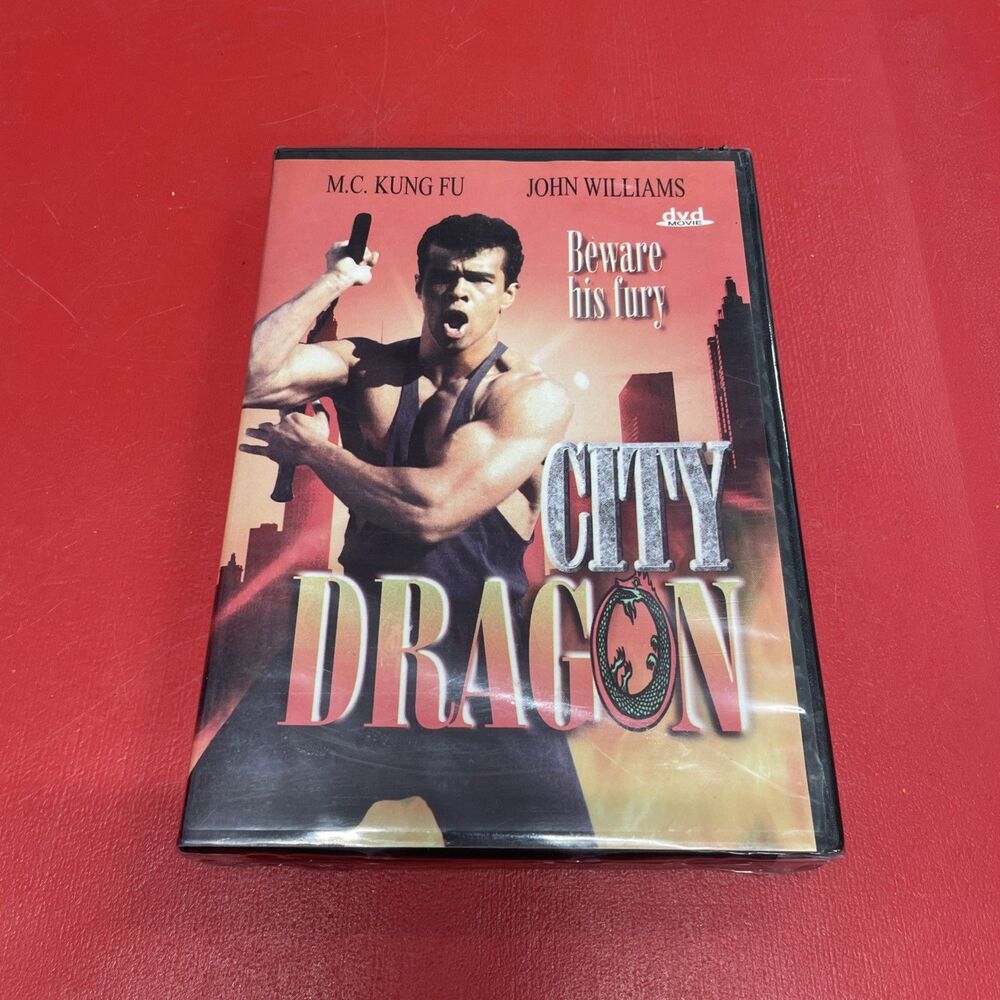 City Dragon- MC Kung Fu RARE Kung Fu Martial Arts Action movie DVD Sealed